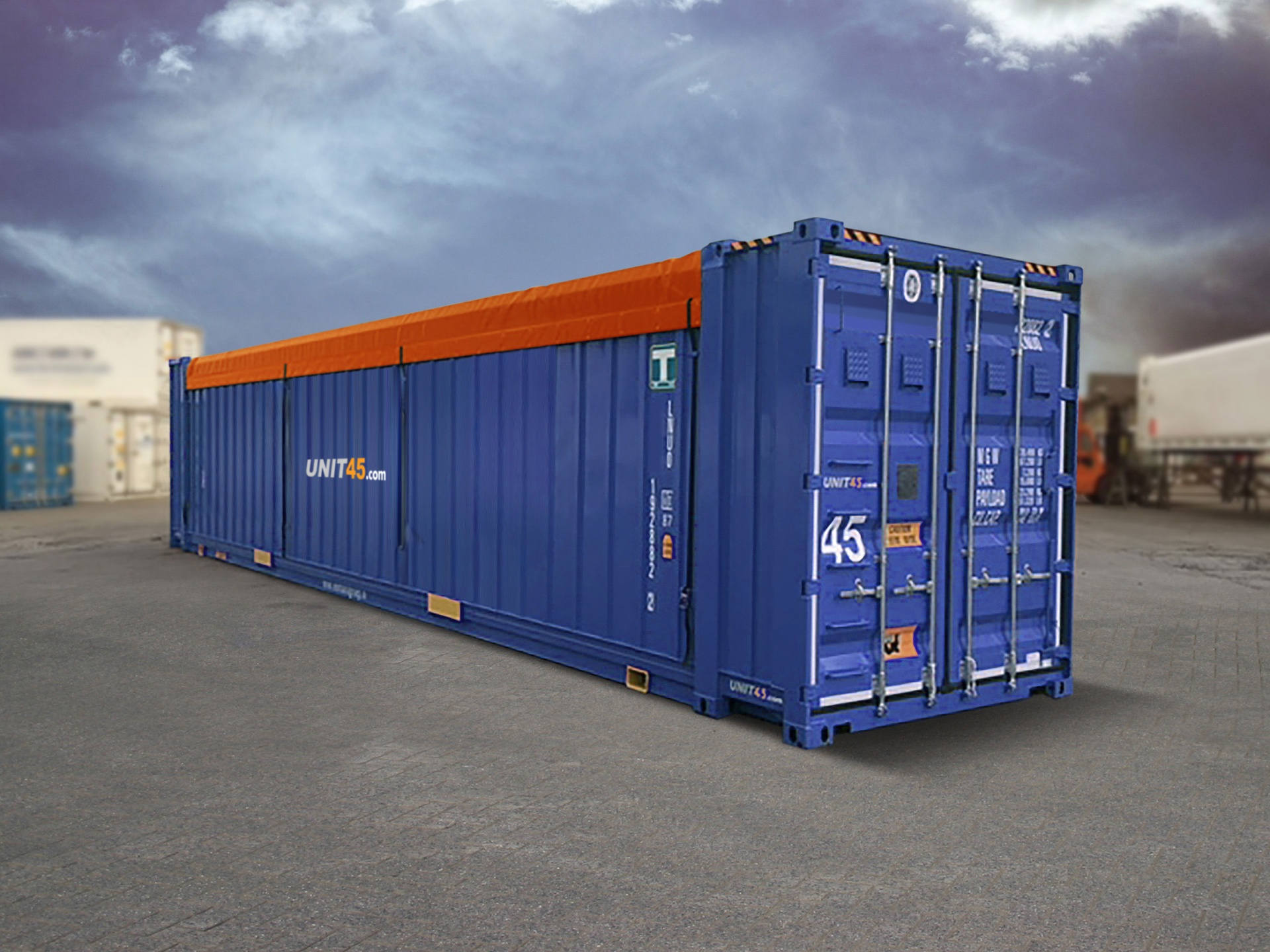 popular open top container in dubai- LMC