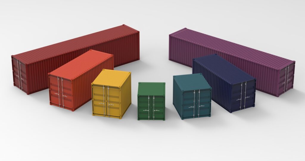 The best shipping container size in dubai