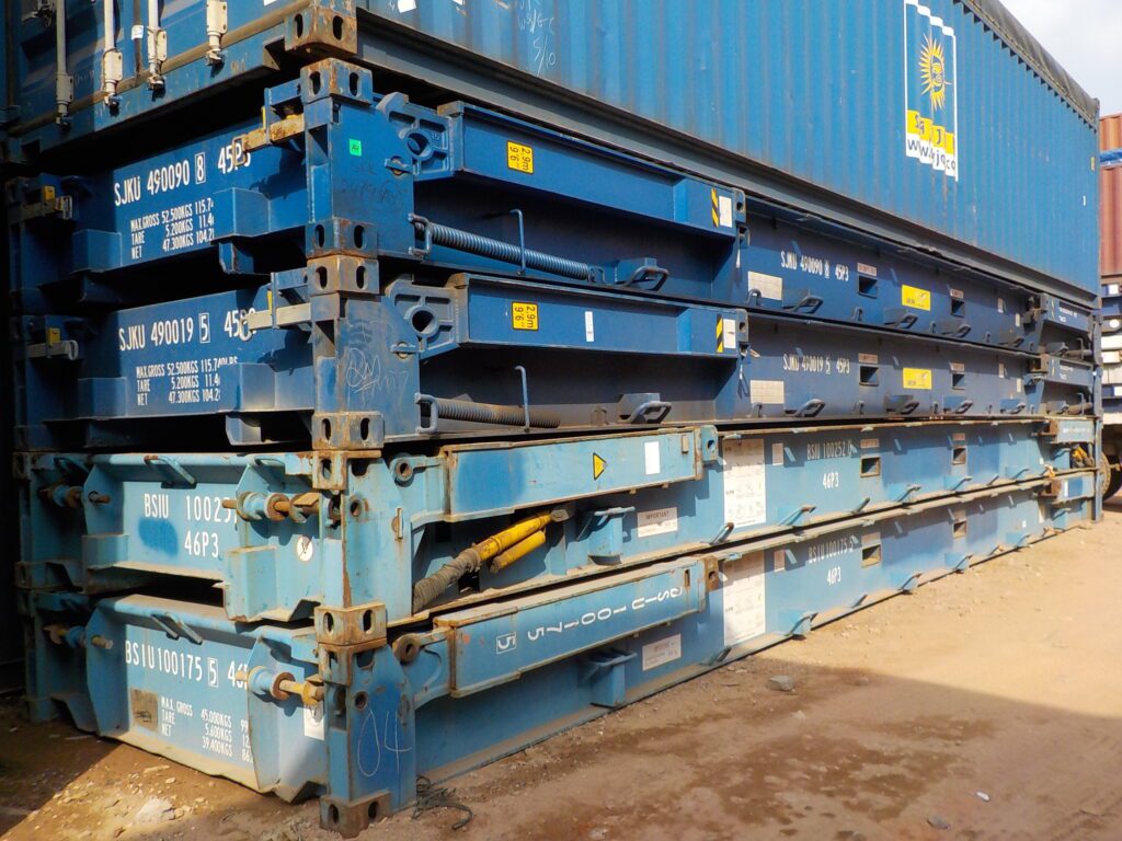 Affordable 40ft flat rack container weight in dubai